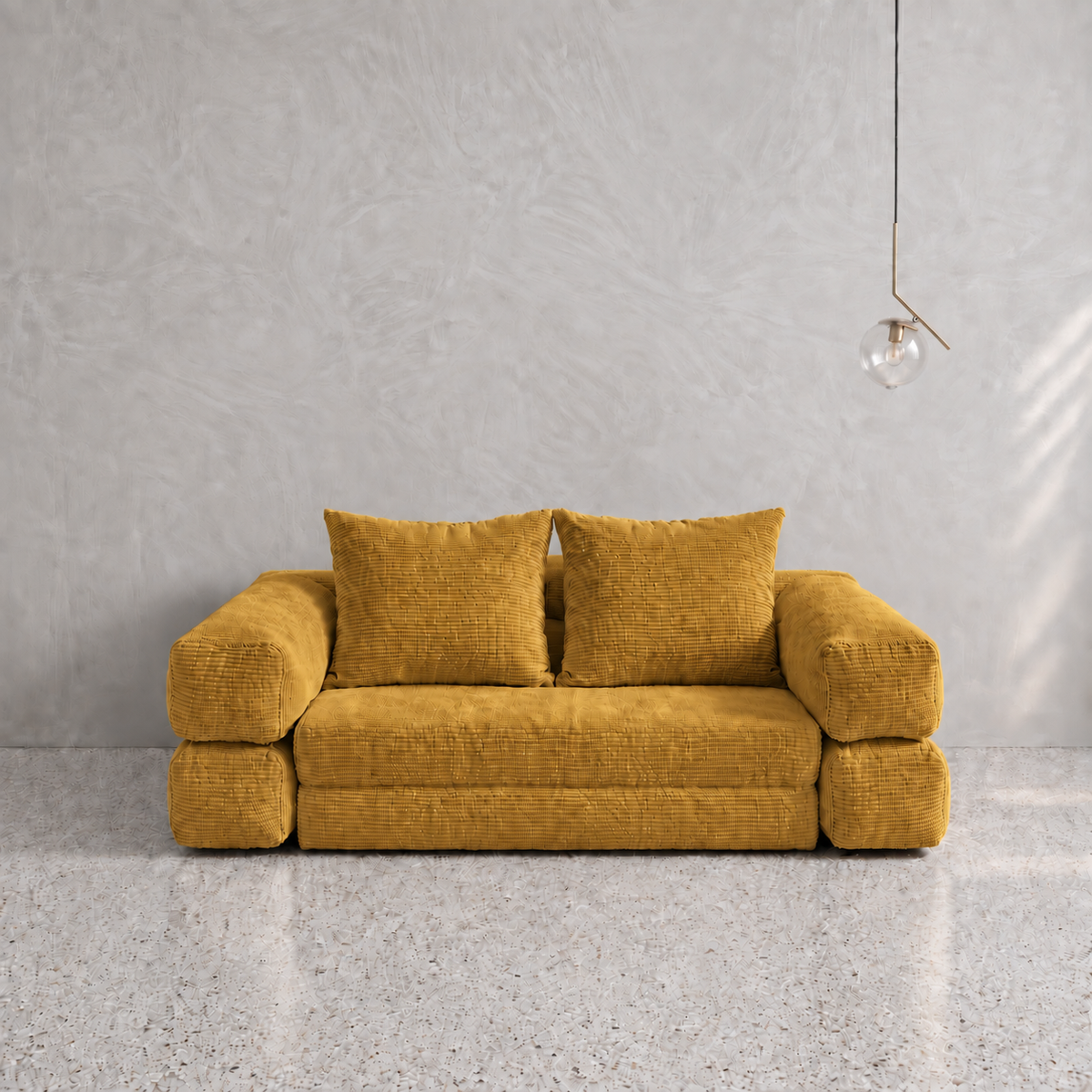 Canape Nivo Dream - Jaune Moutarde