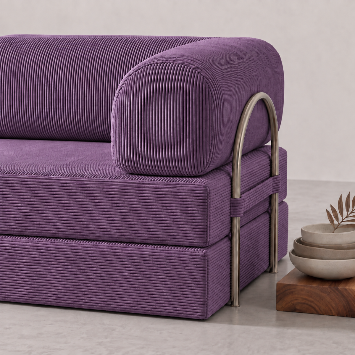 Canapé d’angle Nivo - Violet