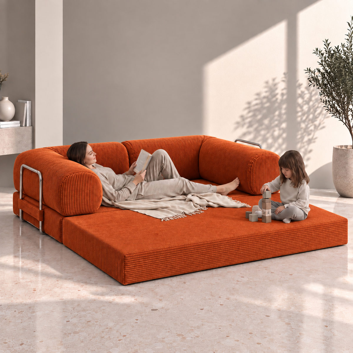 Canapé Nivo - Orange