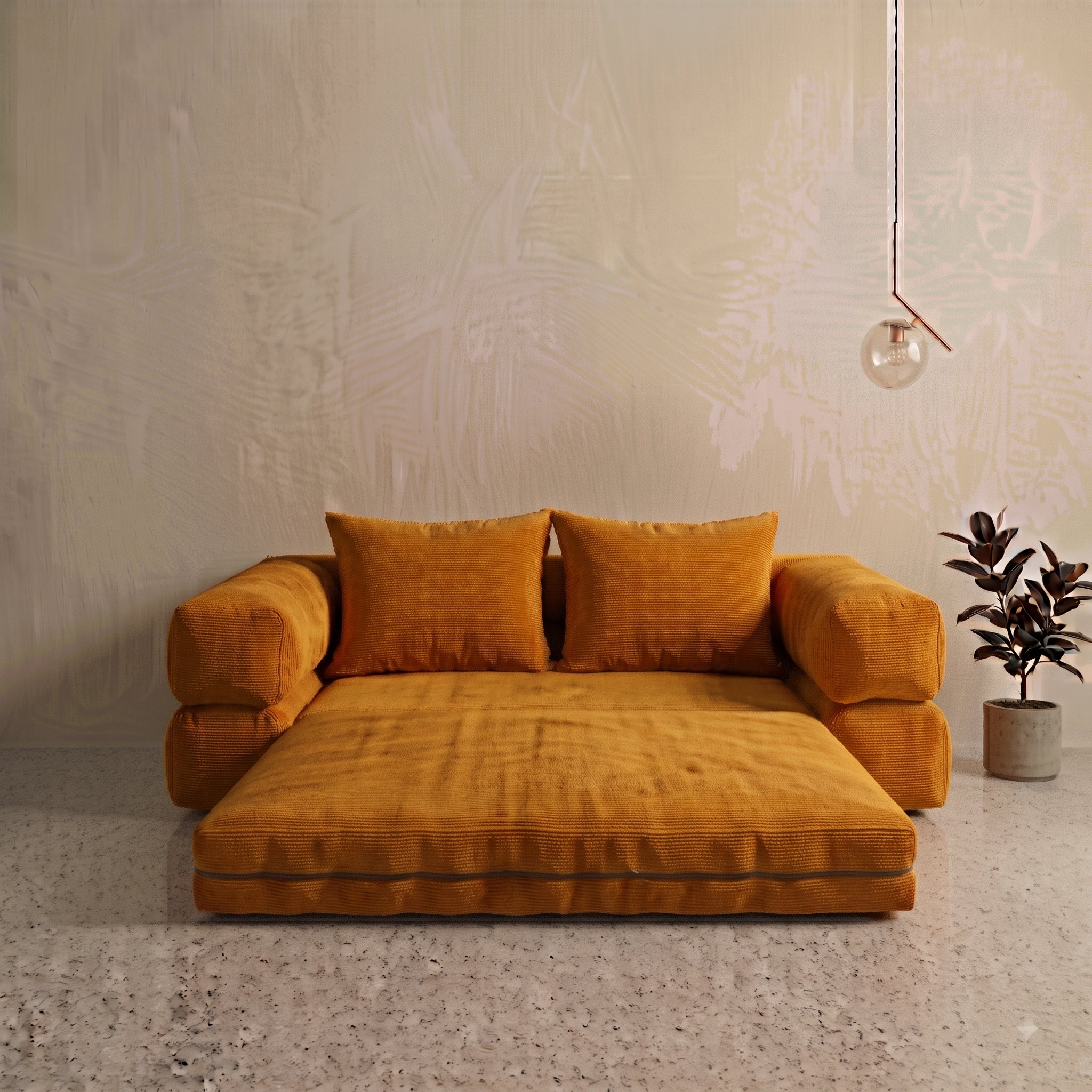 Canape Nivo Dream  - Jaune Moutarde