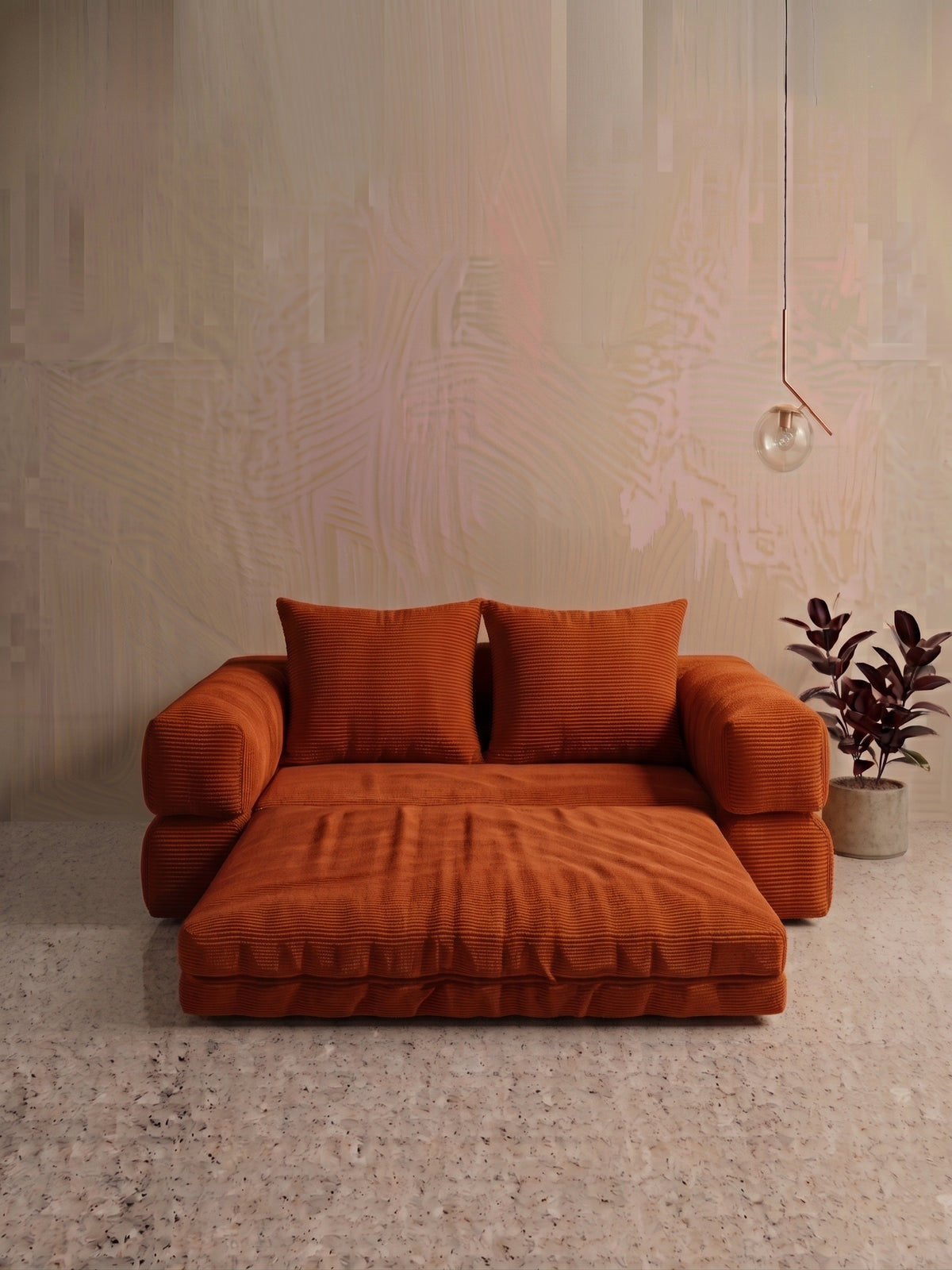 Canape Nivo Dream  - Terracotta